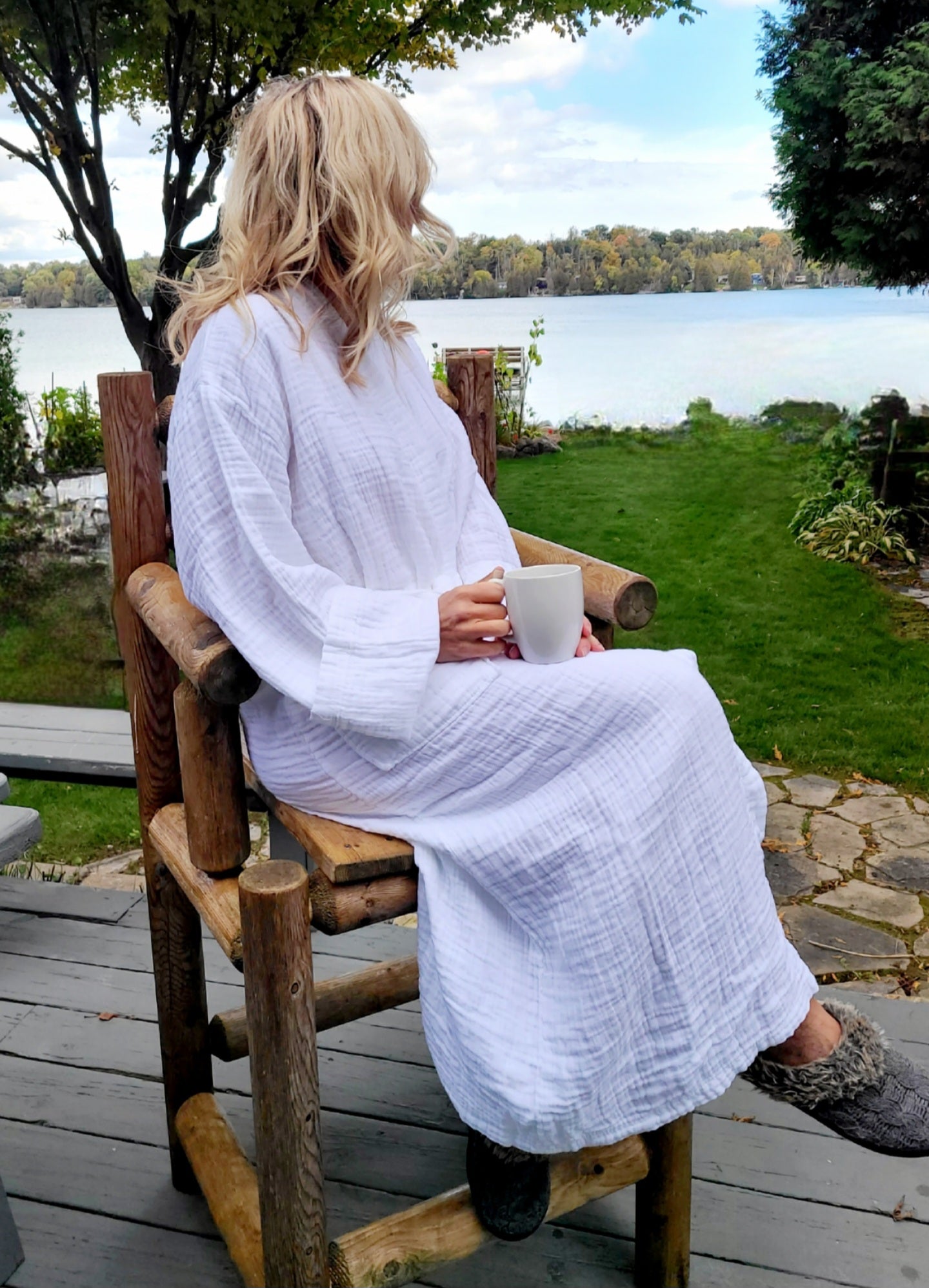 Muslin Cotton Robe