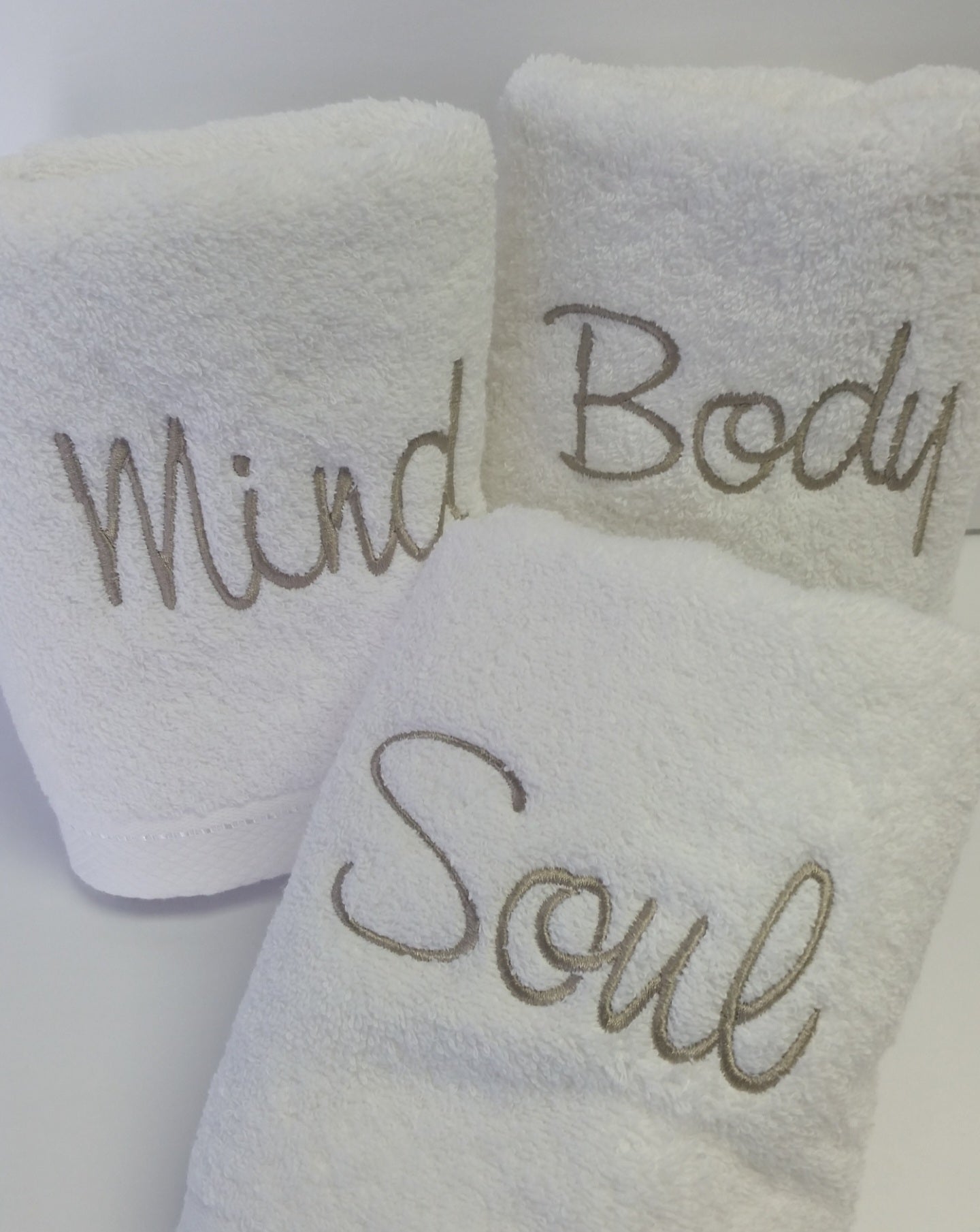 Mind Body Soul Hand Towel Set