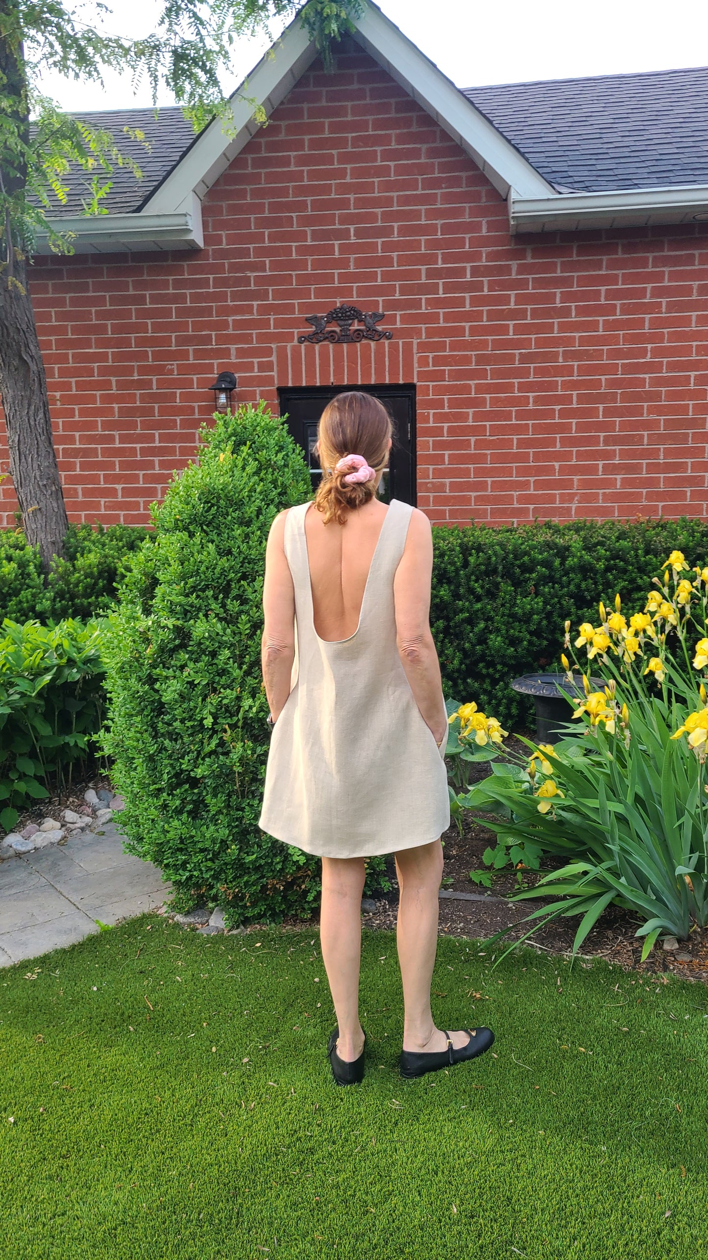 It Linen Dress Natural