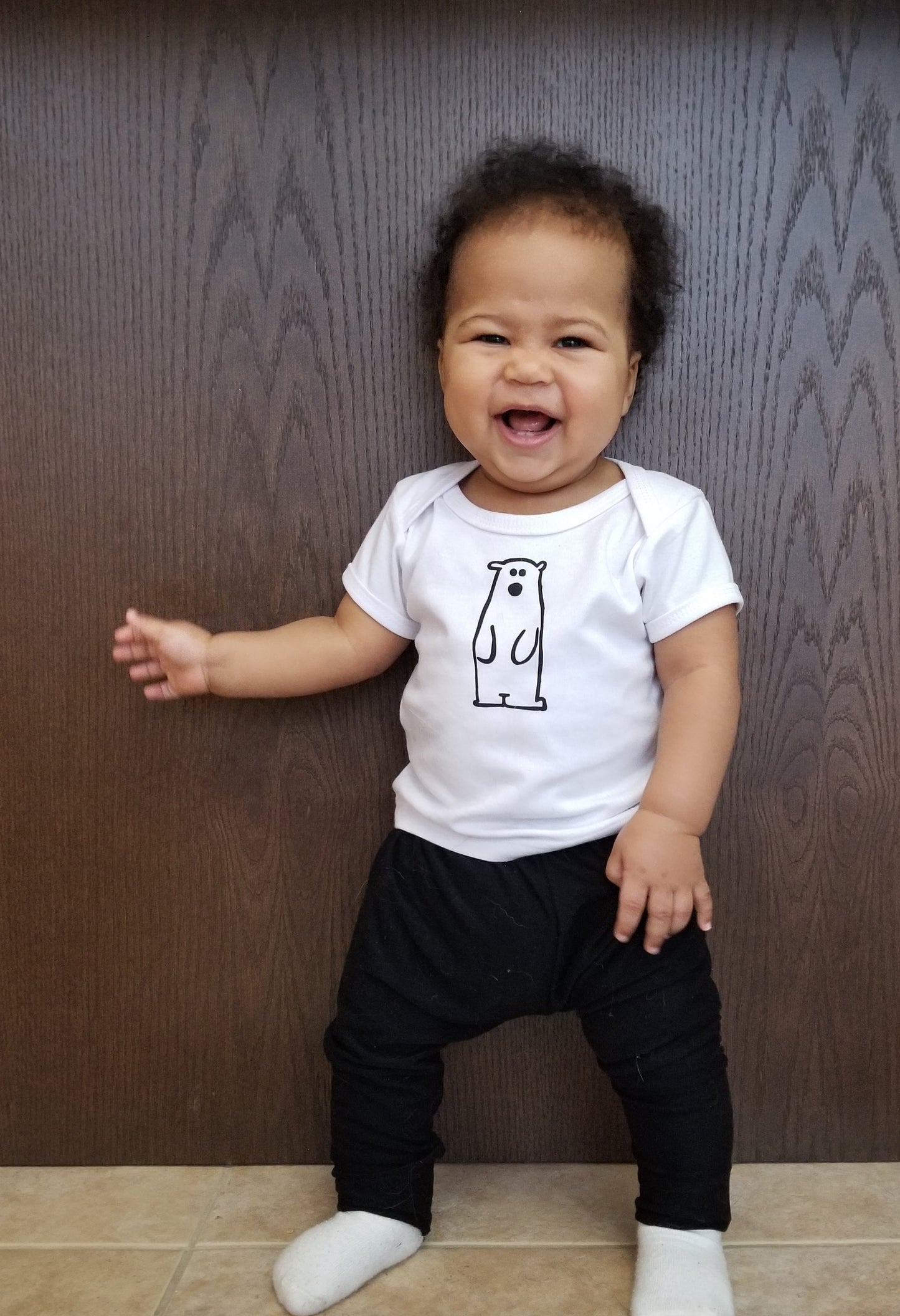 Polar Bear Tee + Bamboo Jodhpur Set