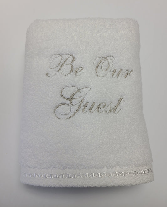 Be Our Guest Hand Towel