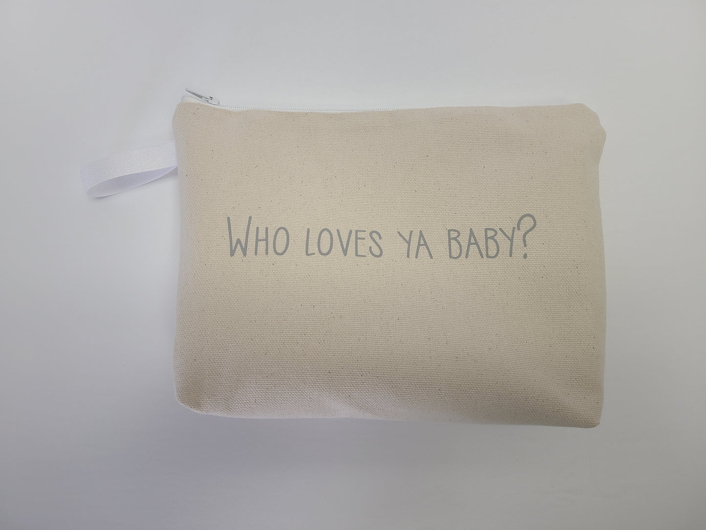 Who loves ya baby? small Toiletry Bag