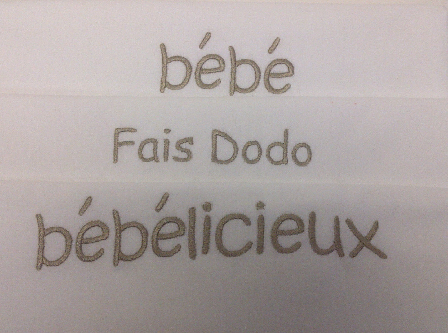 Receiving Blanket Set French