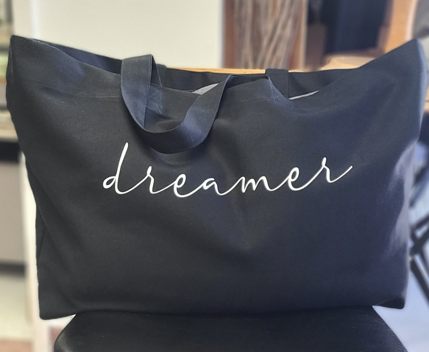 Dreamer Tote Bag Black