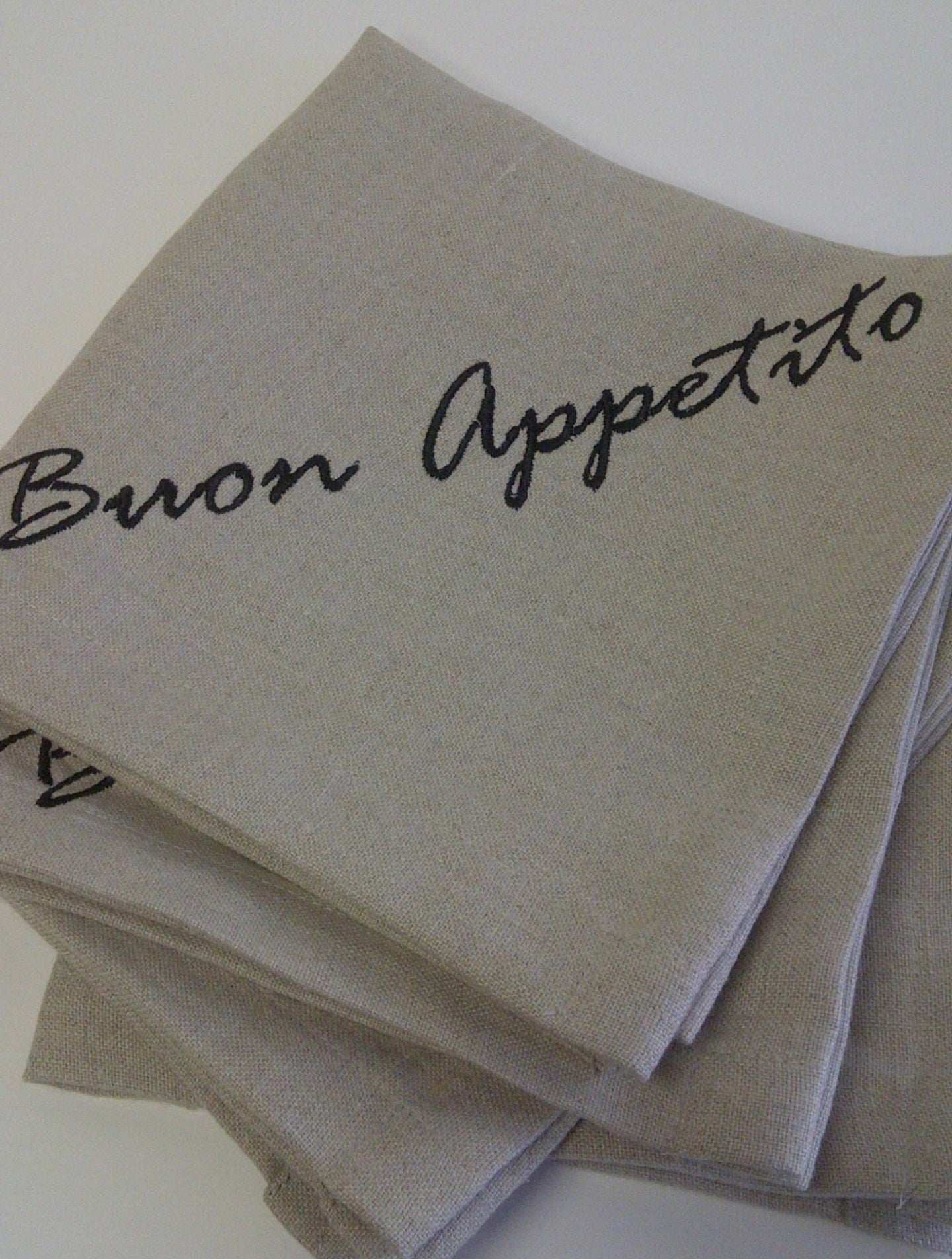 Buon Appetito Linen Napkin Set/4