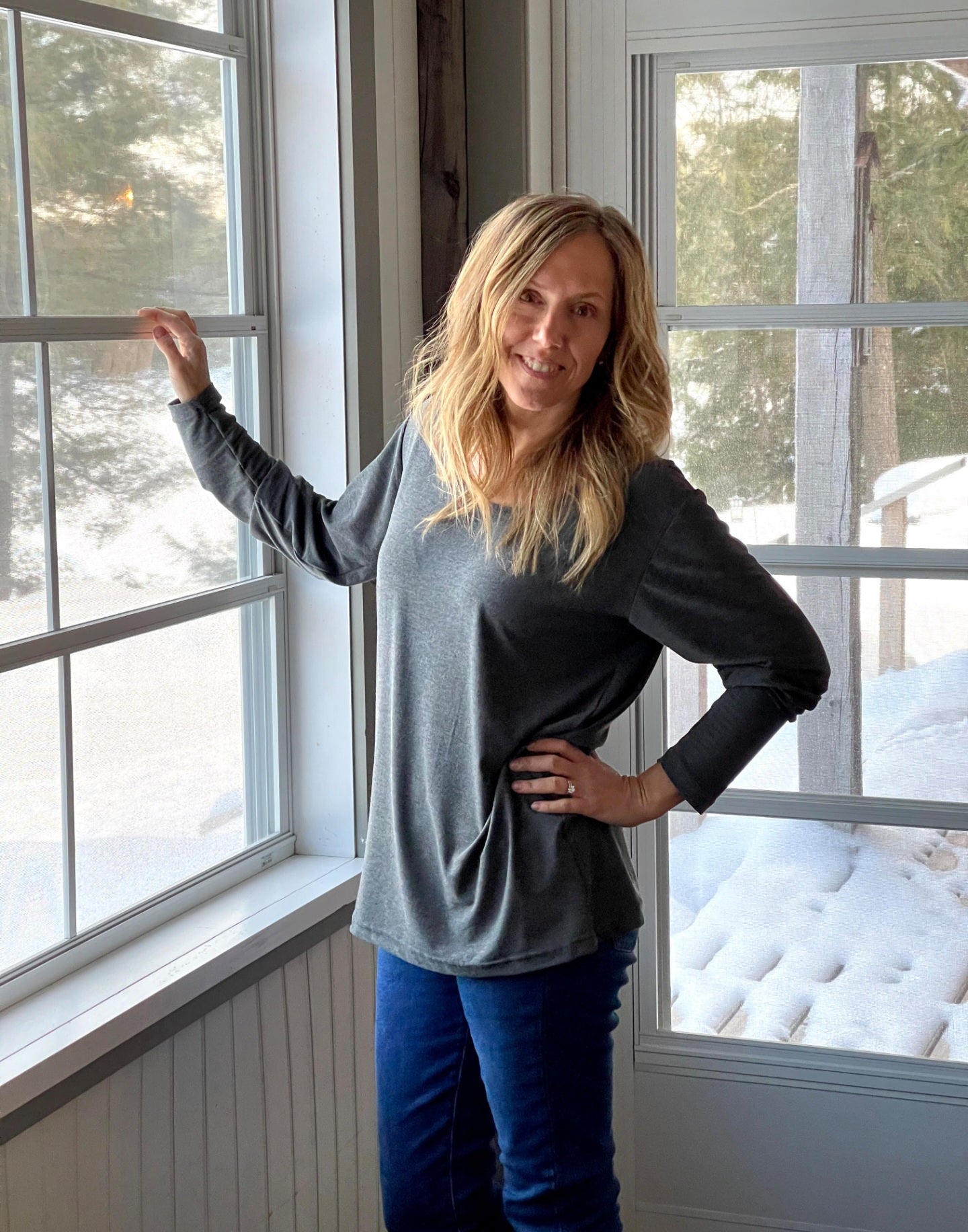 BF Long Sleeve Bamboo Tee