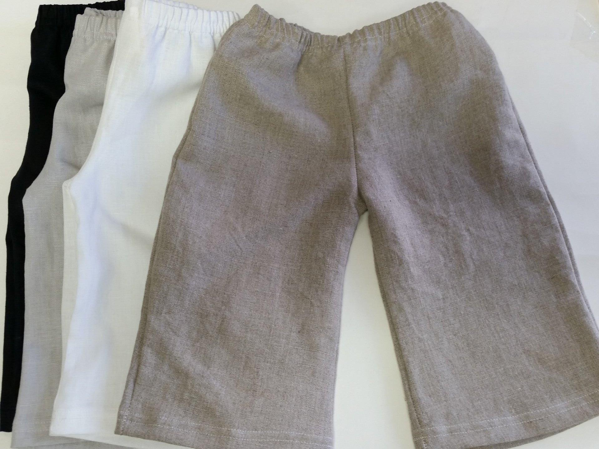 Barcelona Linen Baby Pants - Main Image
