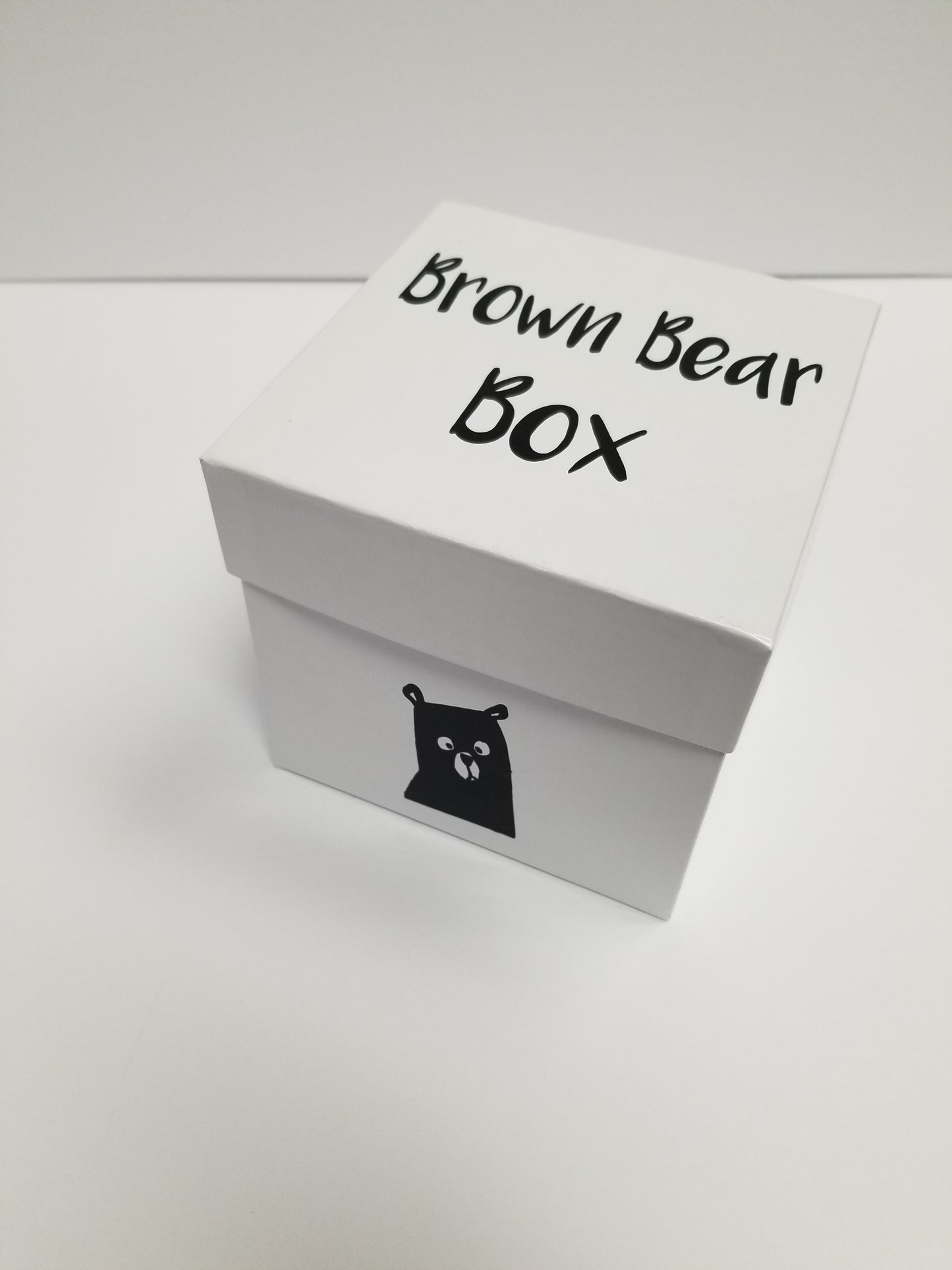 Brown Bear Animal Baby Box