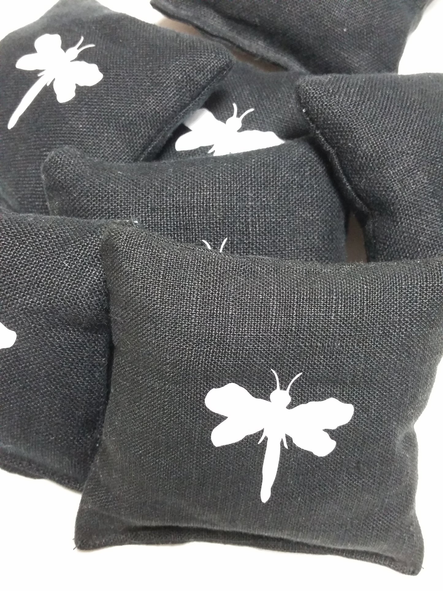 Dragonfly Black Lavender Sachets Set/10
