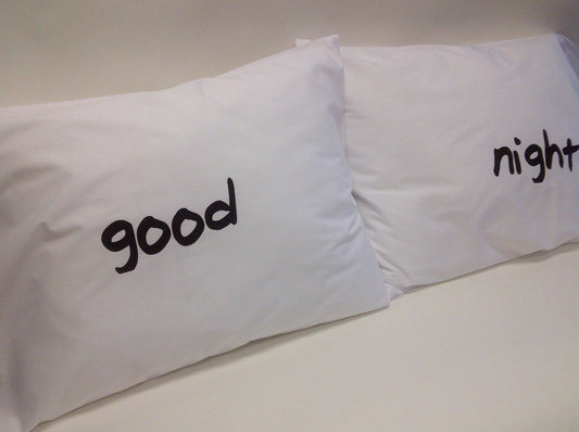Good Night Pillowcase Set