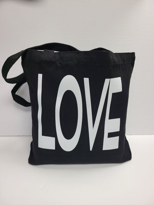 LOVE Book Bag Black