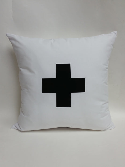 Swiss Cross Cotton  Pillow