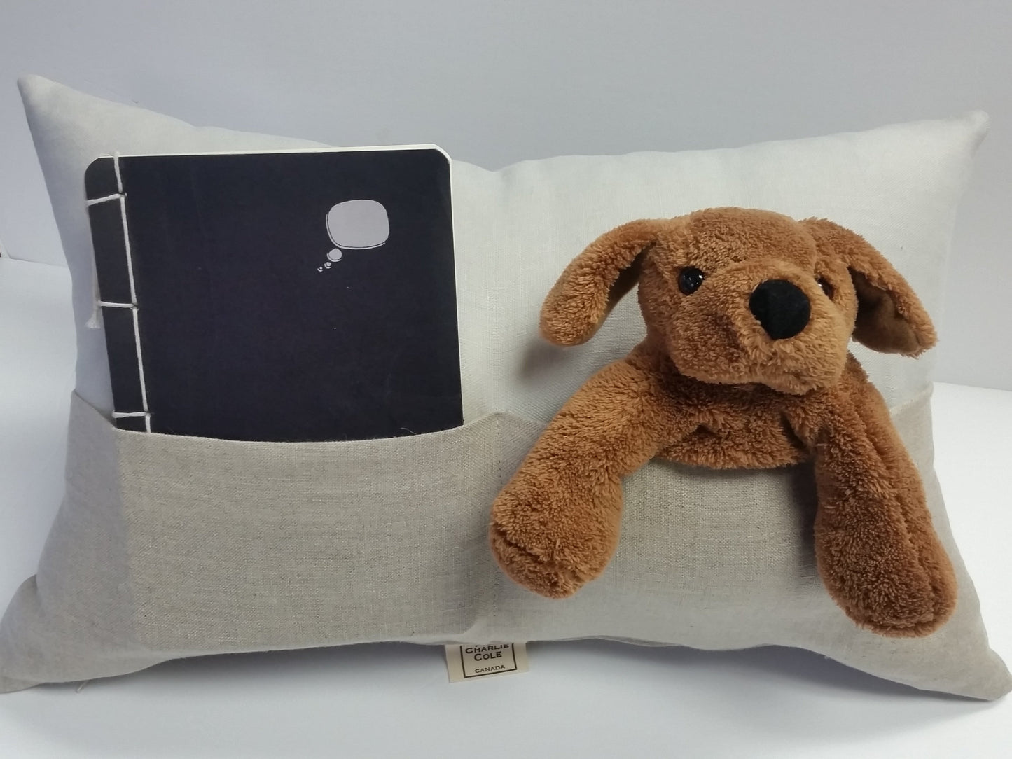 Whatnot Pocket Linen Pillow