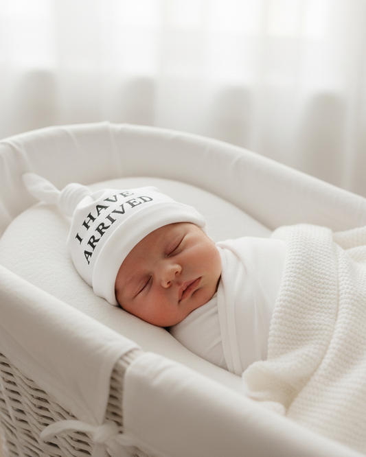 I have arrived Baby Hat