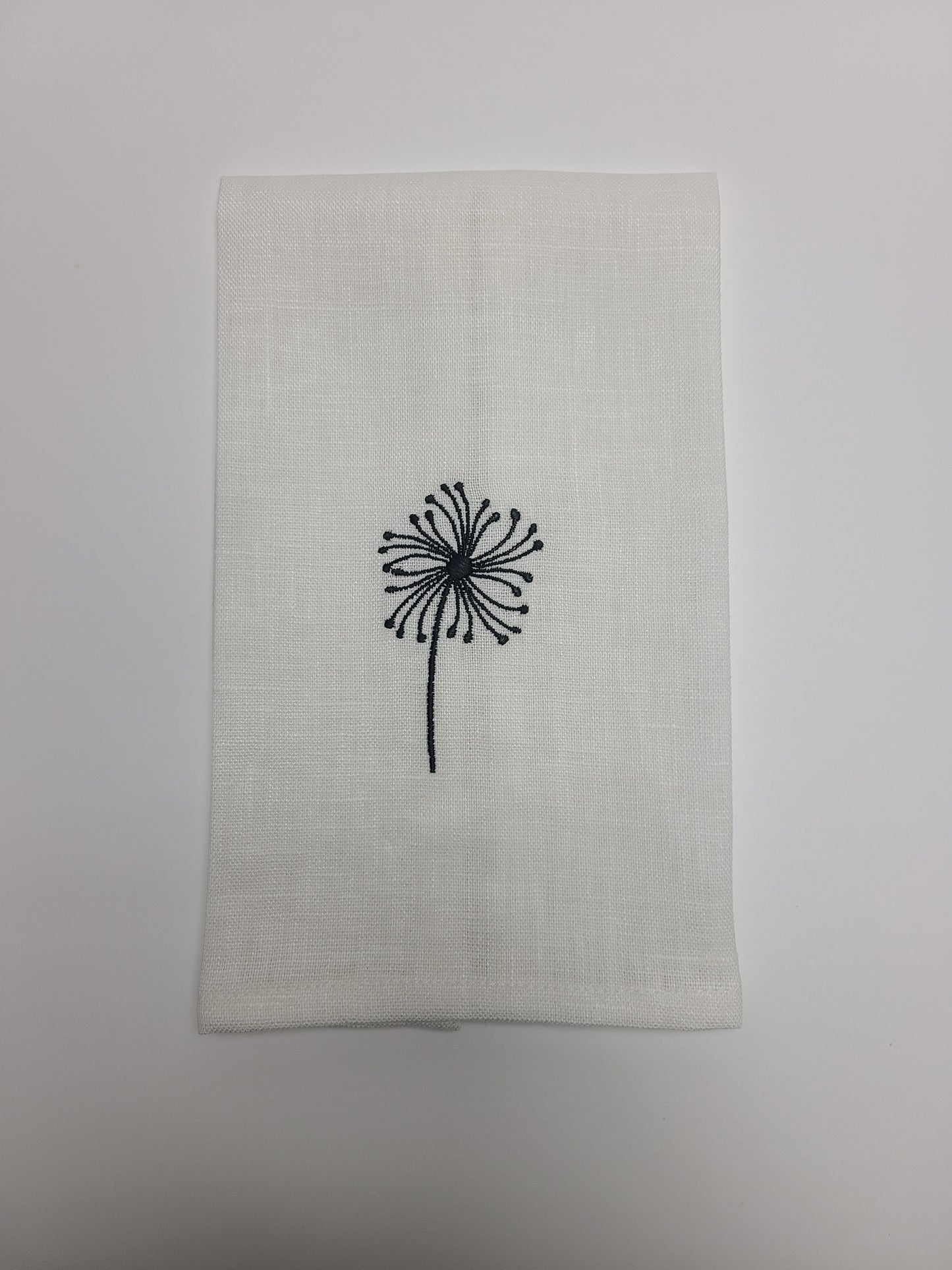 Allium Linen Fingertip Towel