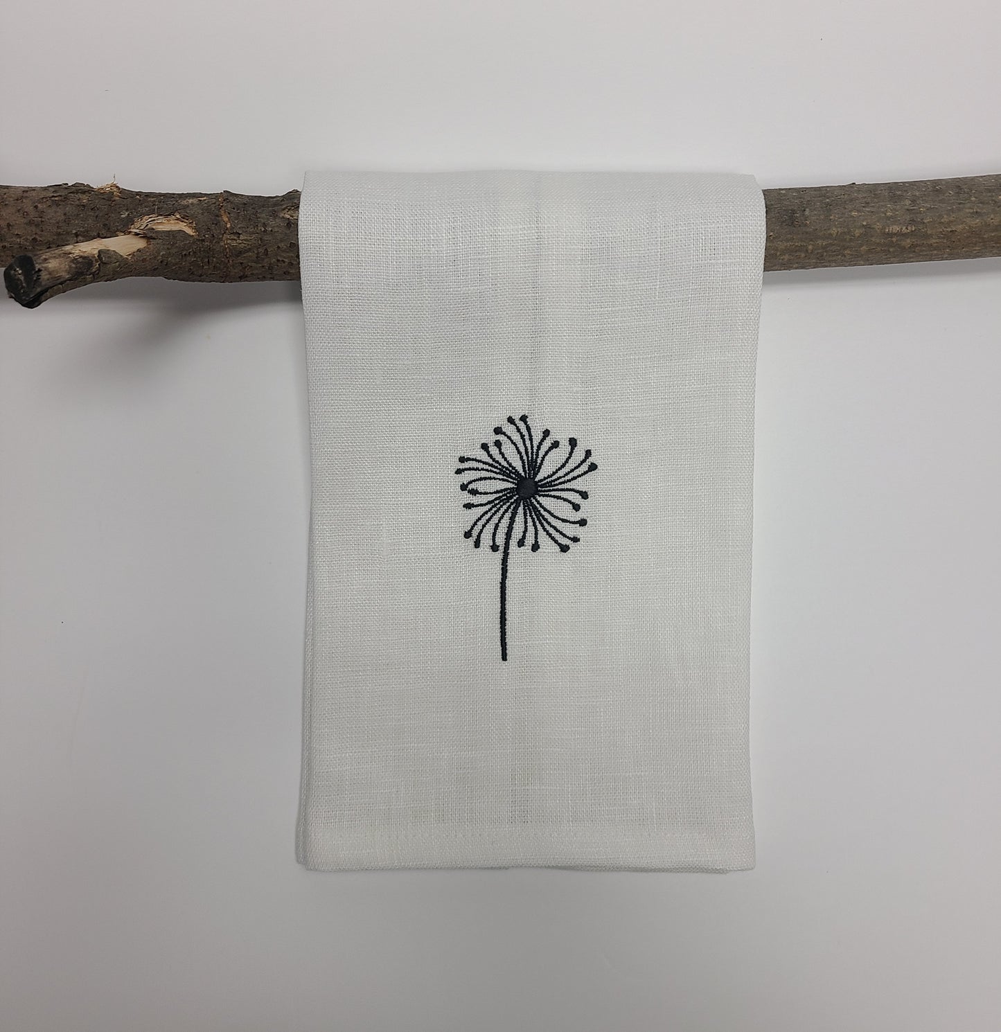 Allium Linen Fingertip Towel