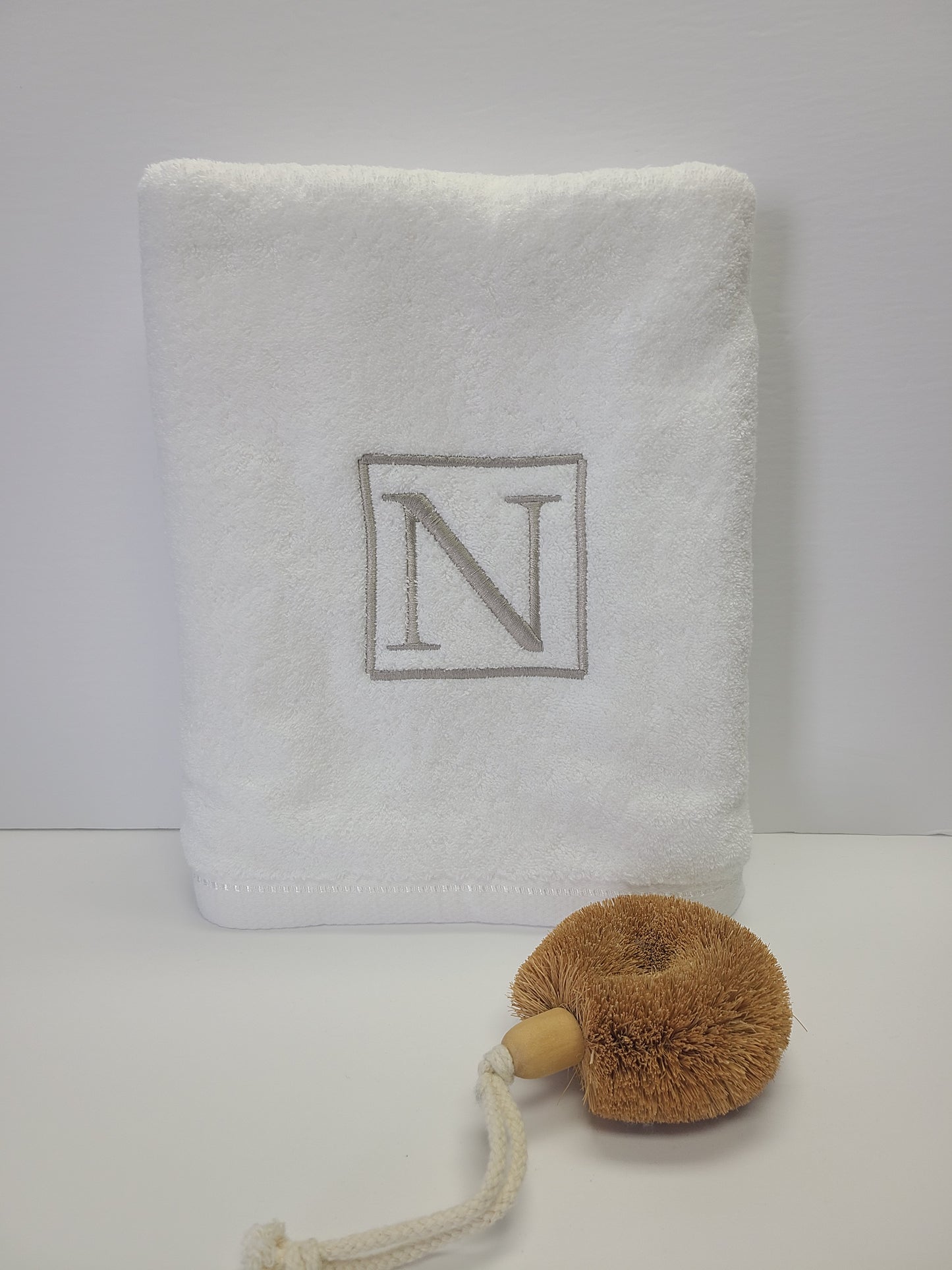 Boxed Mono Bath Towel