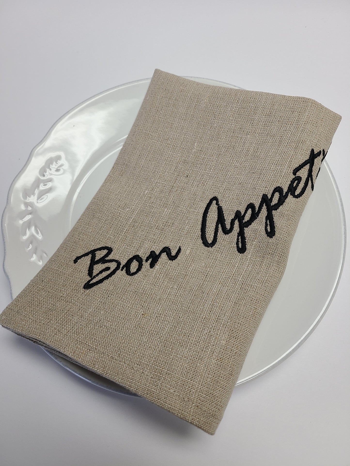 Bon Appetit Linen Napkin Set/4