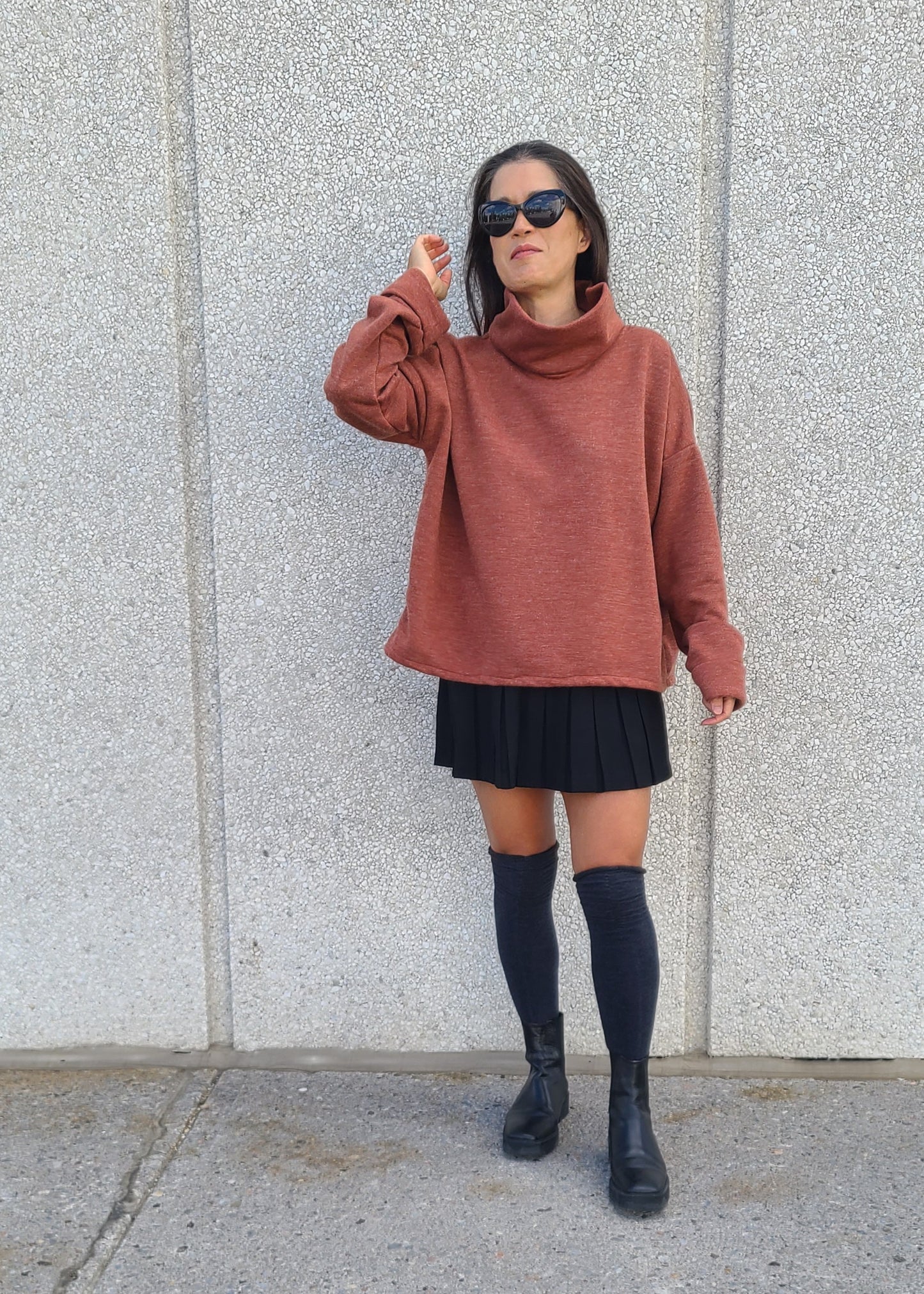 ROOMY Knit Sweater