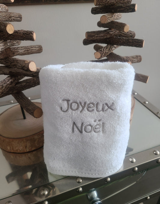 Joyeux Noel Hand Towel