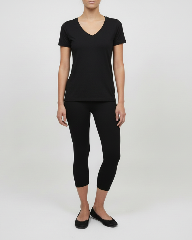 Bamboo Capri Leggings