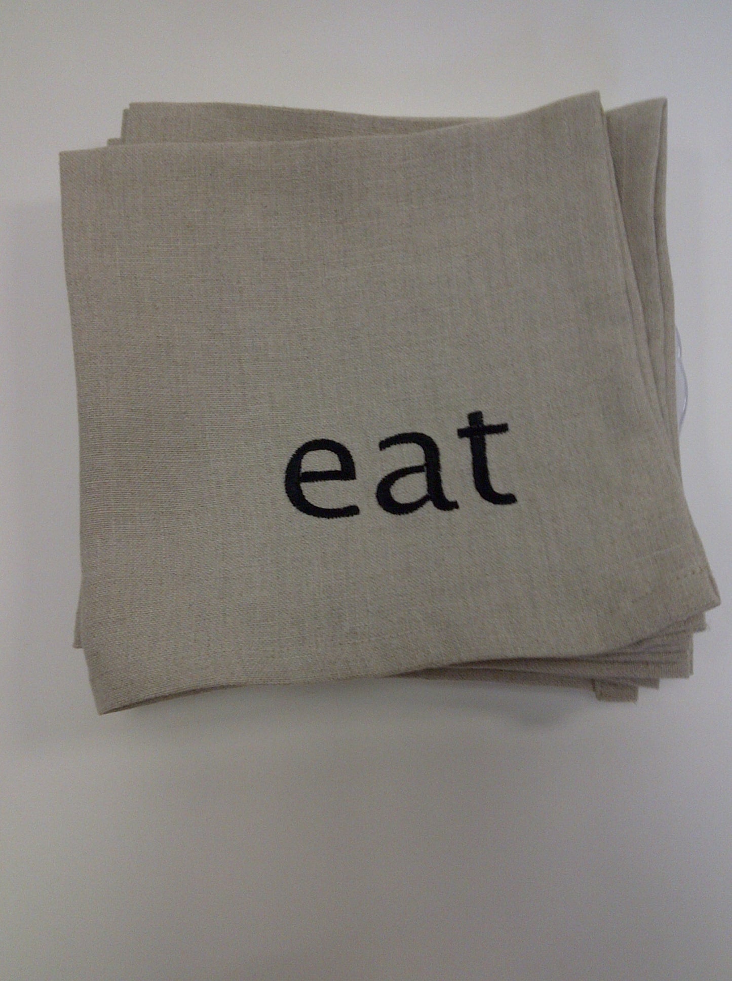 Eat Linen Napkin Set/4