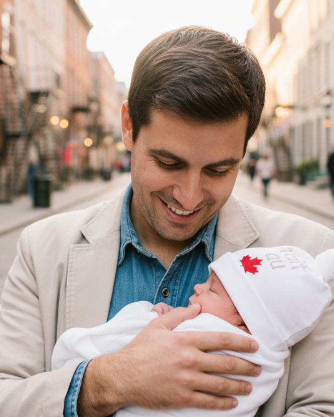 fait au Canada Baby Hat