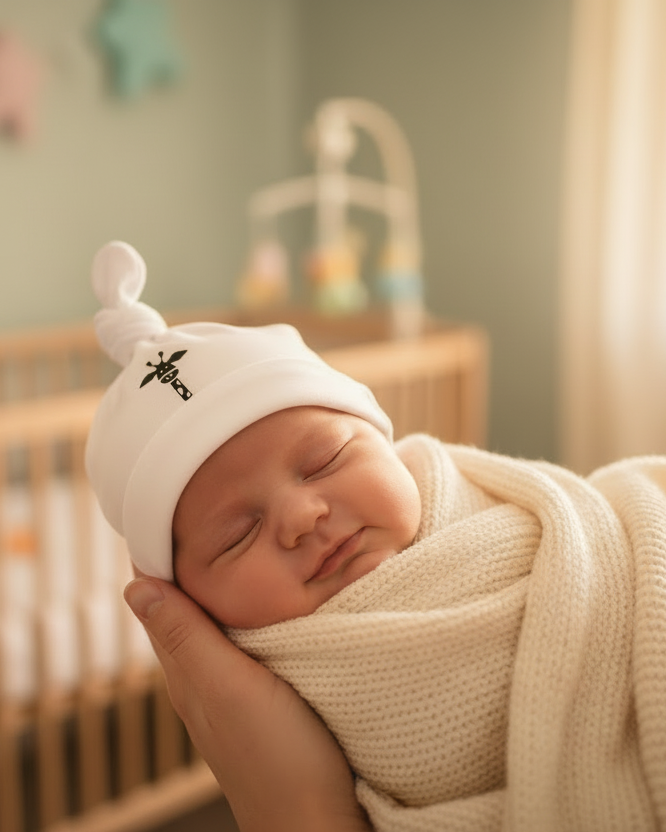 Giraffe Boo Baby Hat