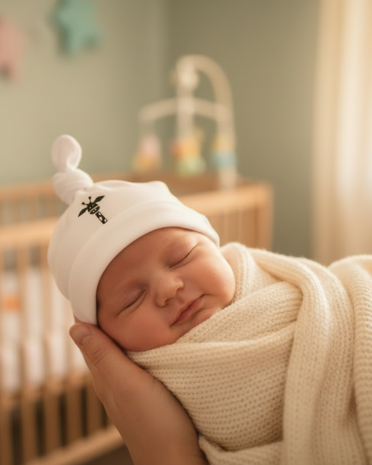 Giraffe Boo Baby Hat