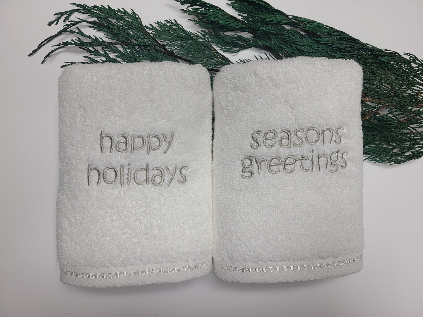 Happy holidays Hand Towel