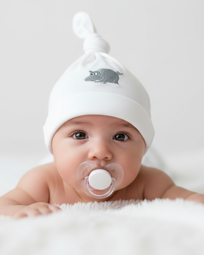 Hippo Baby Hat