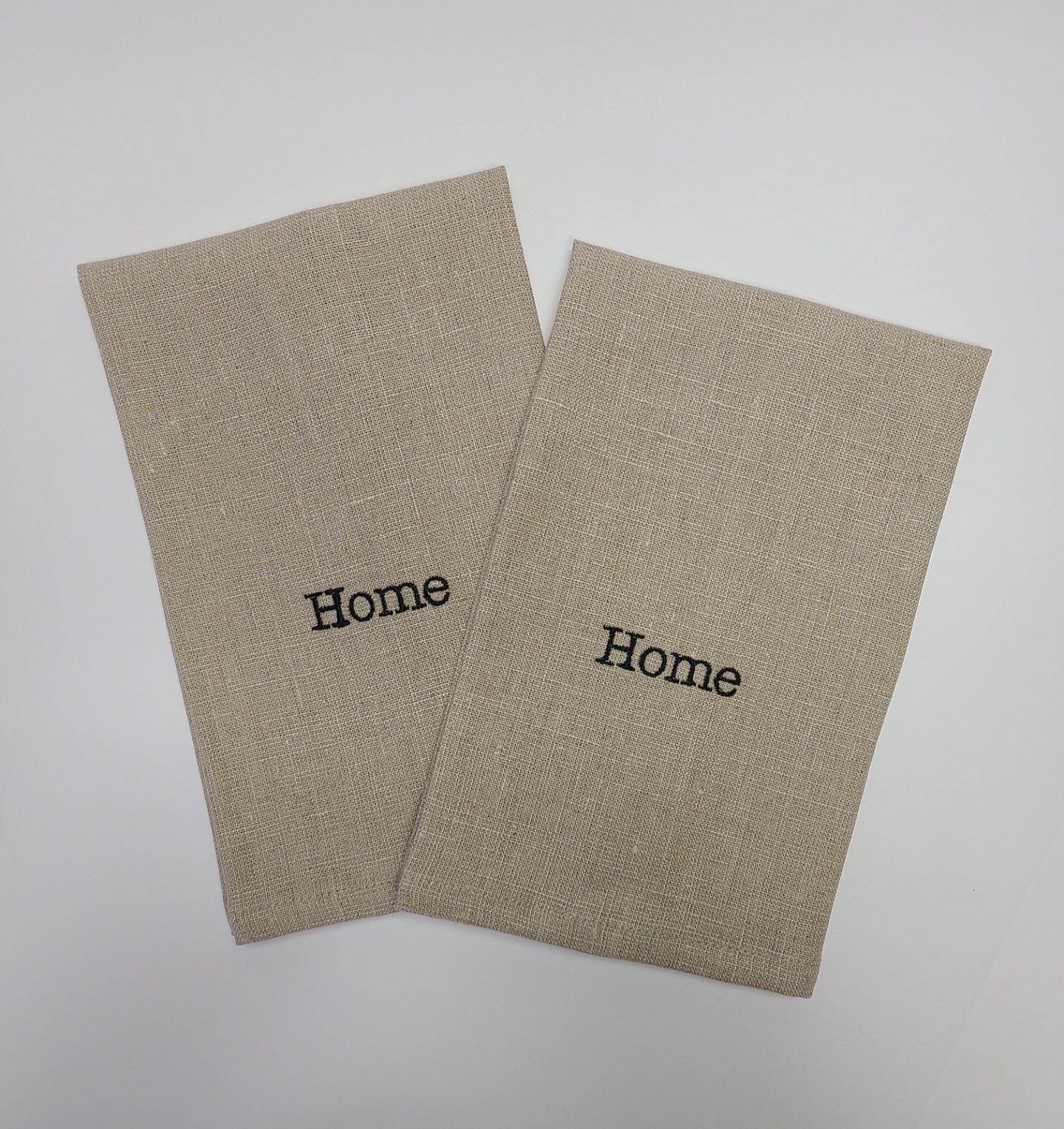 Home Linen Fingertip Towel set of 2 Natural