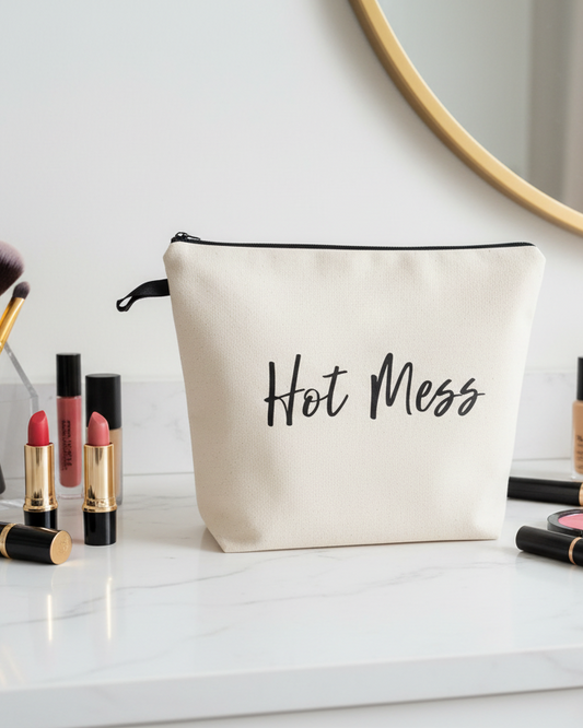 Hot Mess Large Pouch Toiletry Bag