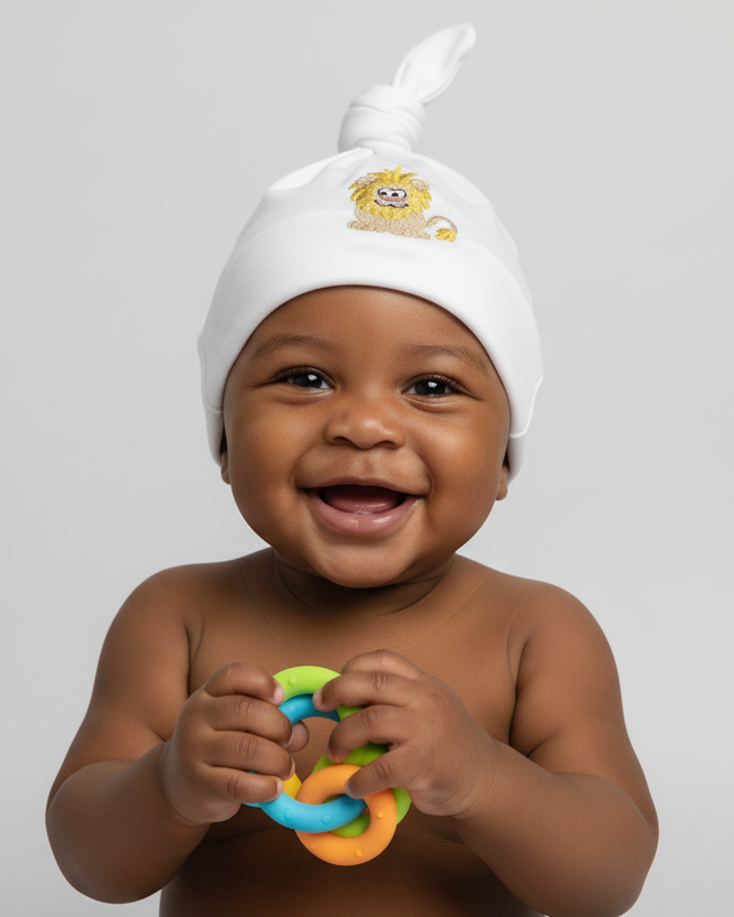 Larry the Lion Baby Hat
