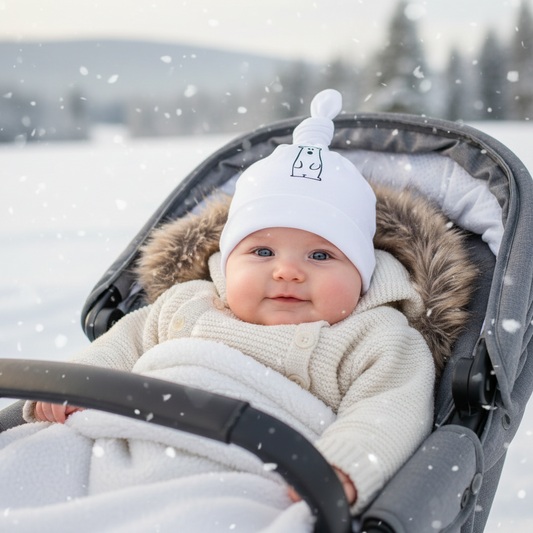 Polar Bear Baby Hat