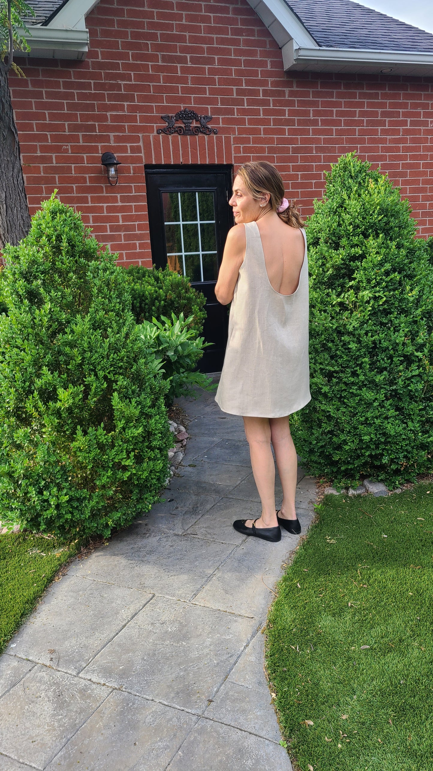 It Linen Dress Natural