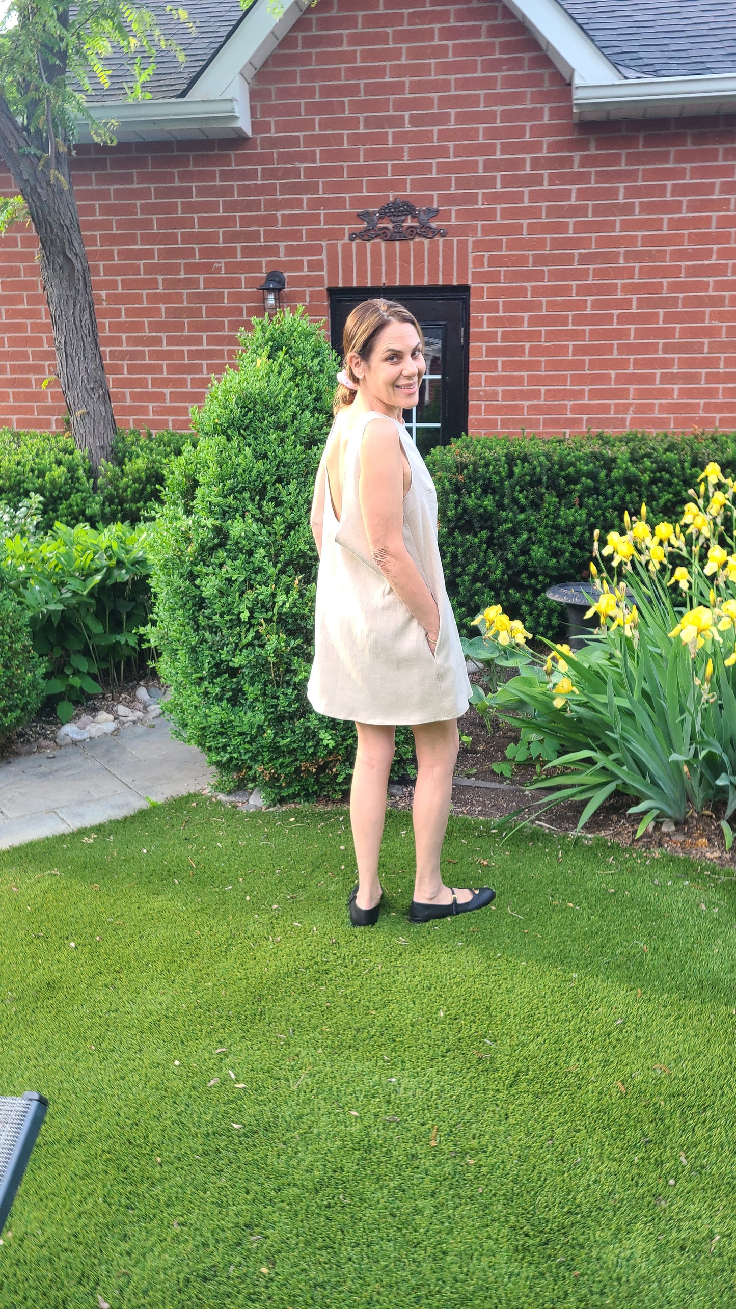 It Linen Dress Natural