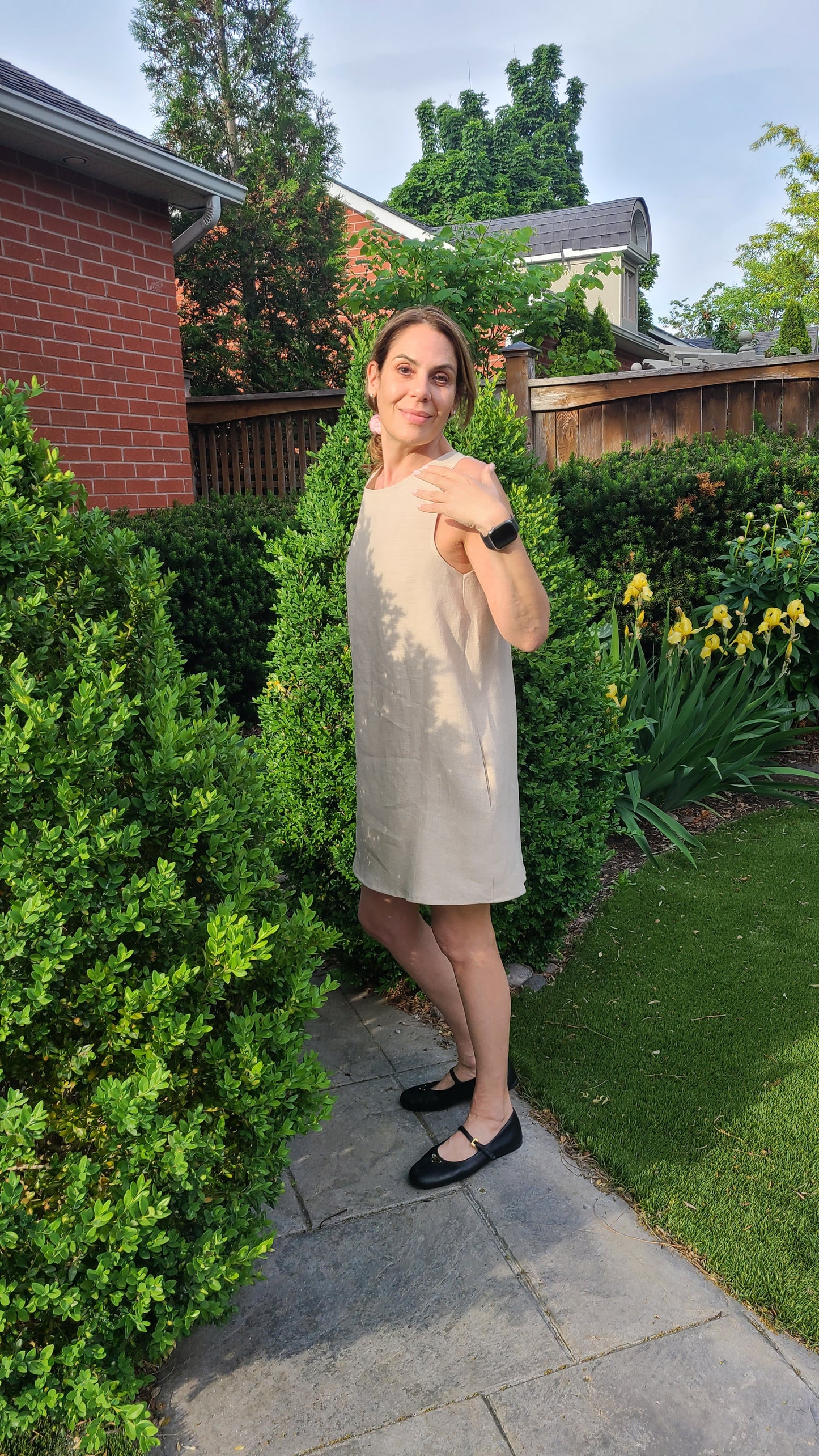 It Linen Dress Natural