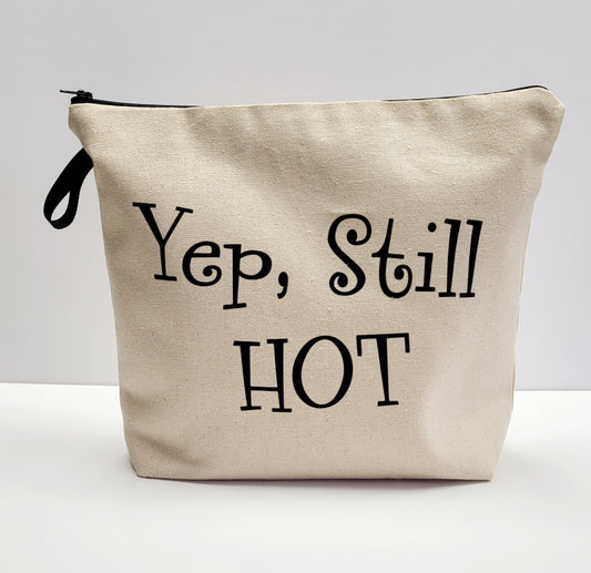 Yep, Still HOT Large Pouch Toiletry Bag