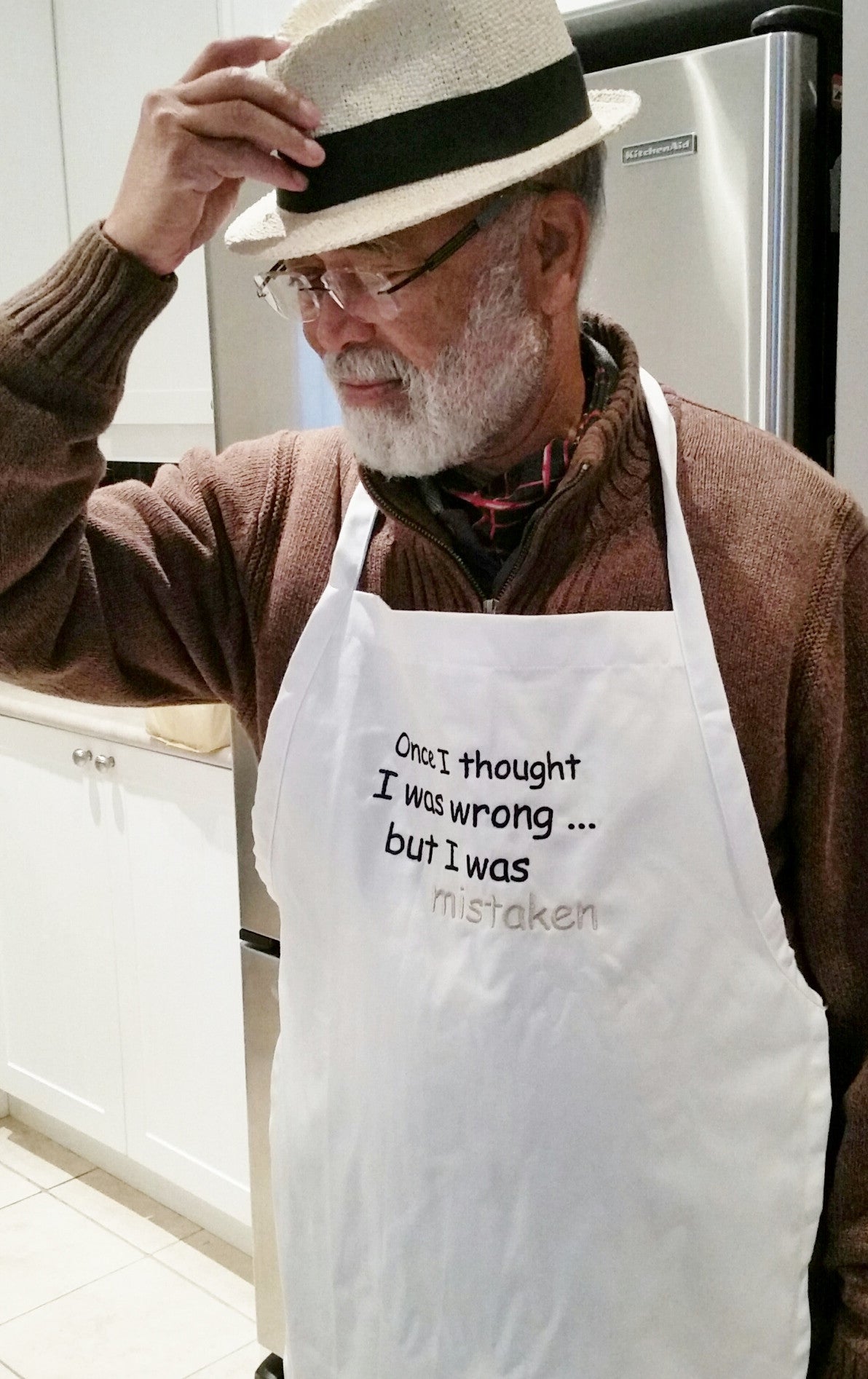 Once I thought I was wrong Apron