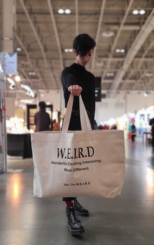 W.E.I.R.D Tote Bag