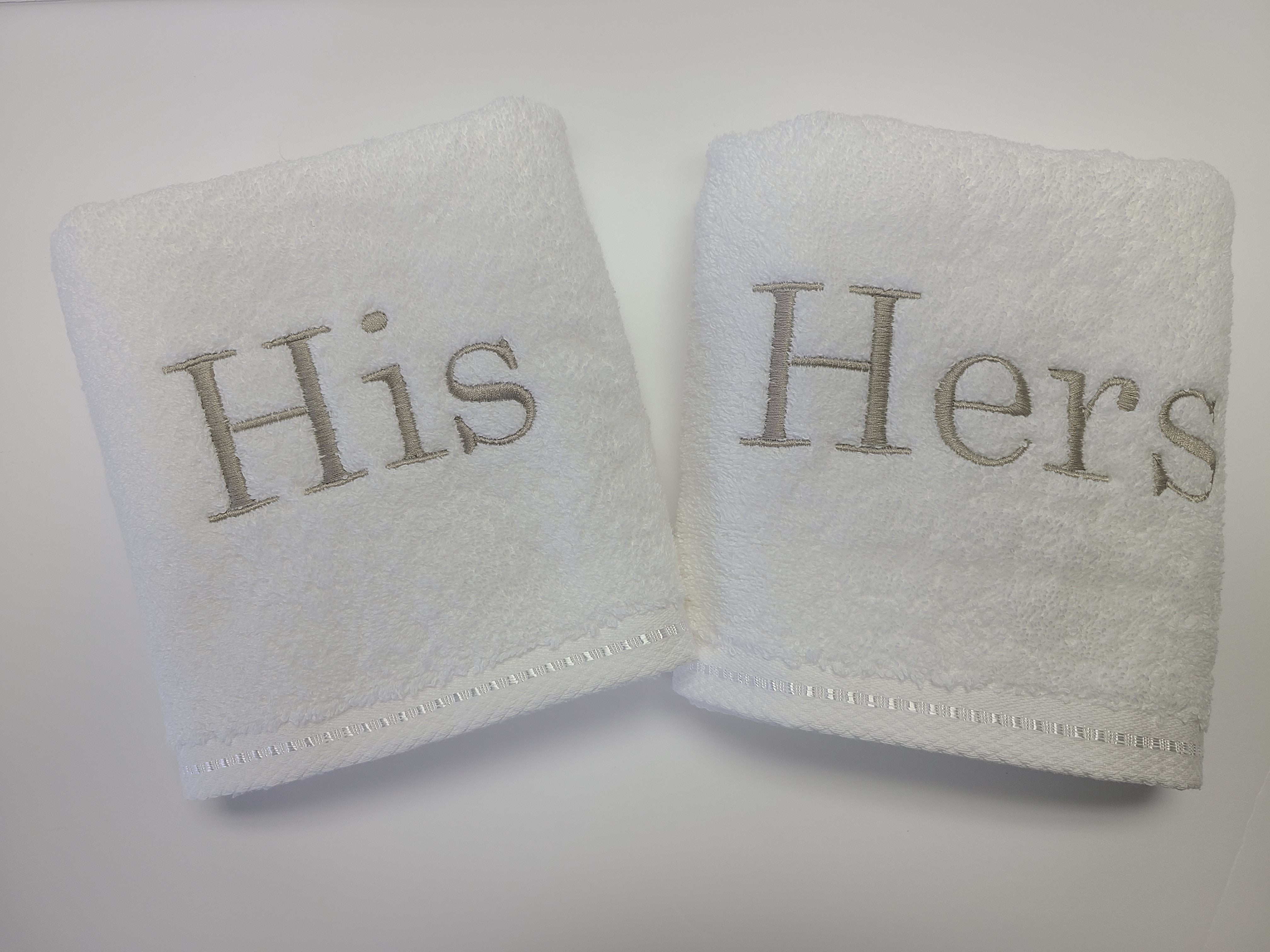 His hers towel discount sets