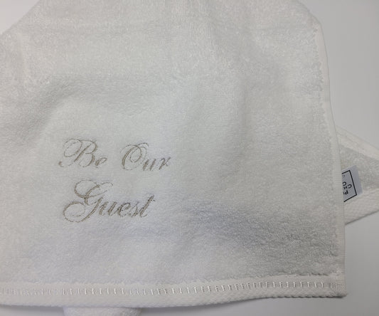 Be Our Guest Hand Towel