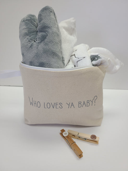 Who loves ya baby?  small Toiletry Bag