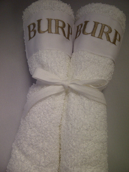 Burp Cloth set/2
