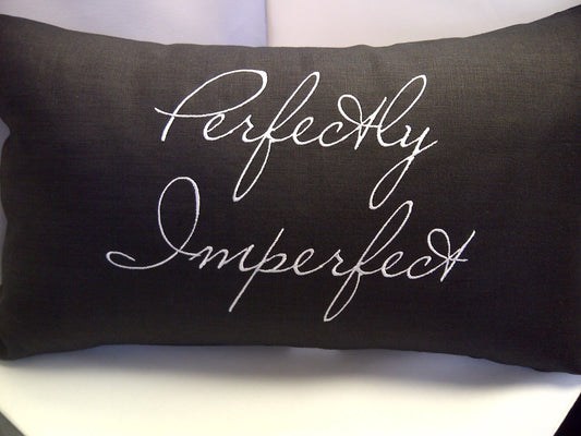 Perfectly Imperfect Linen Pillow