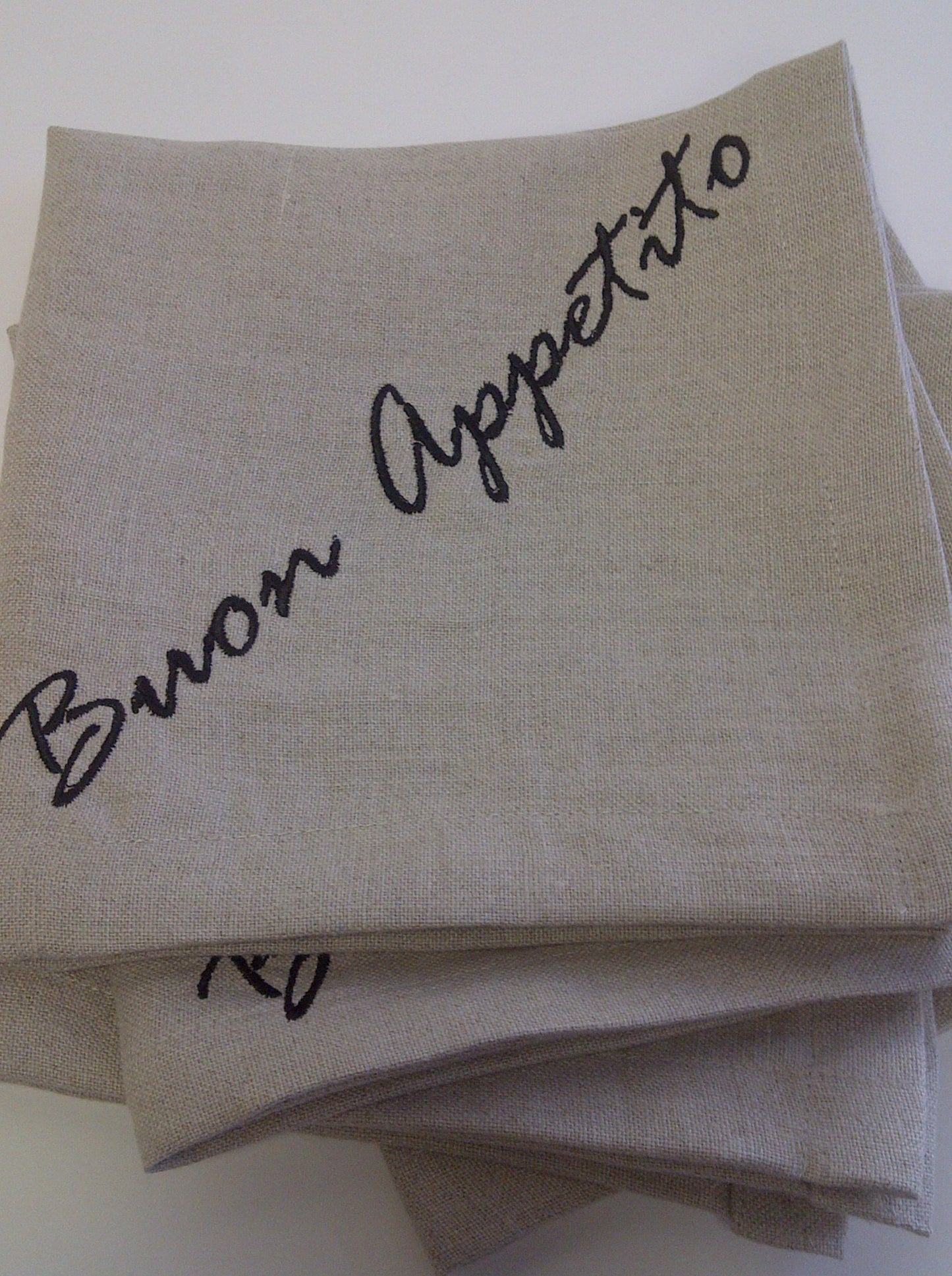 Buon Appetito Linen Napkin Set/4