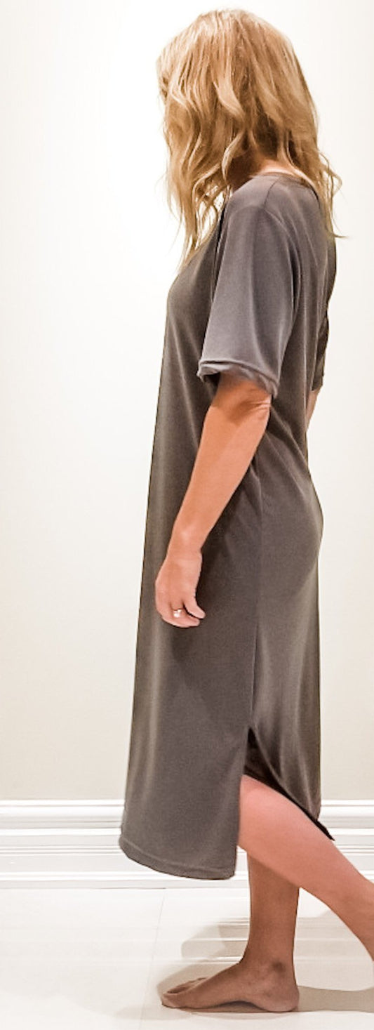 SAVEE Modal Short Sleeve Lounge Dress