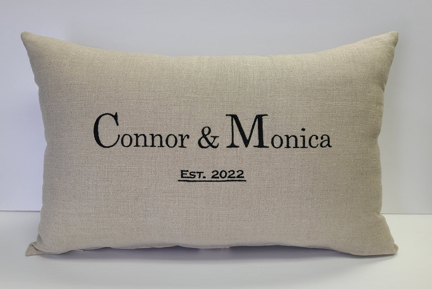 Established Linen Pillow Casual Style