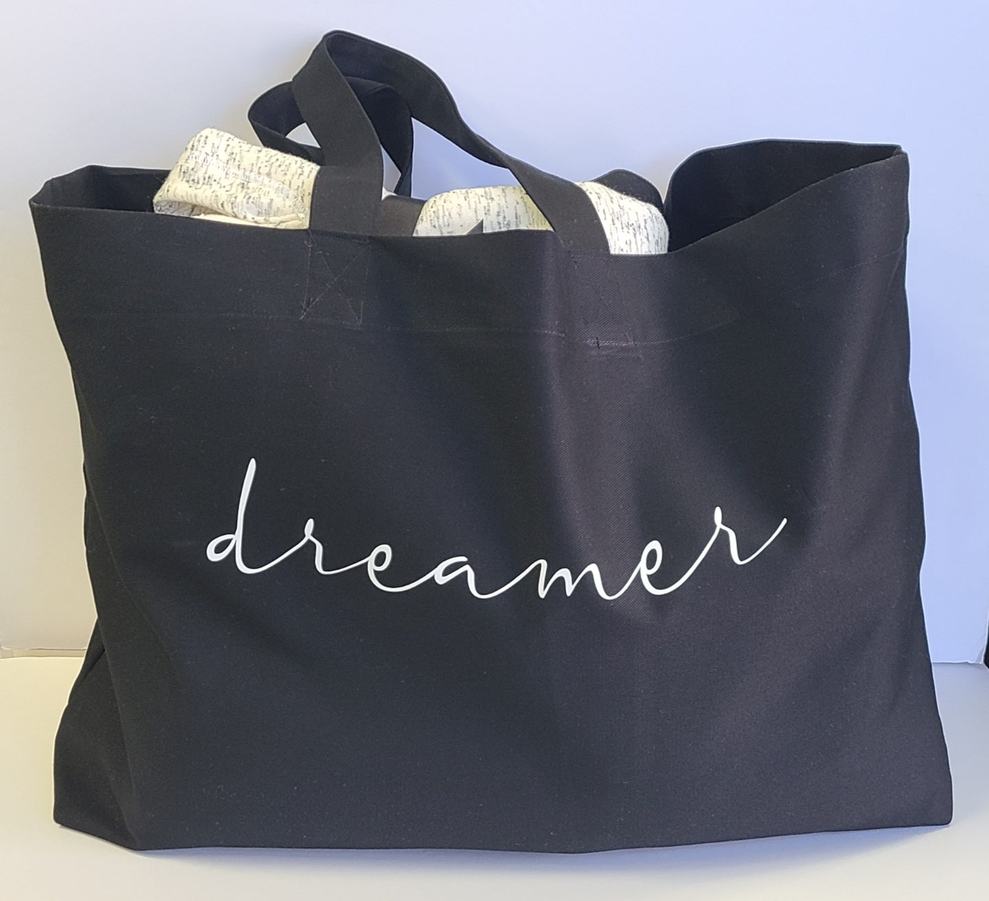 Dreamer Tote Bag Black